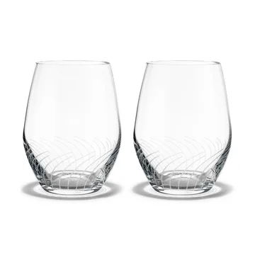 Cabernet Lines szklanki do wody 250 ml, 2‑pak - Przezroczysty - Holmegaard