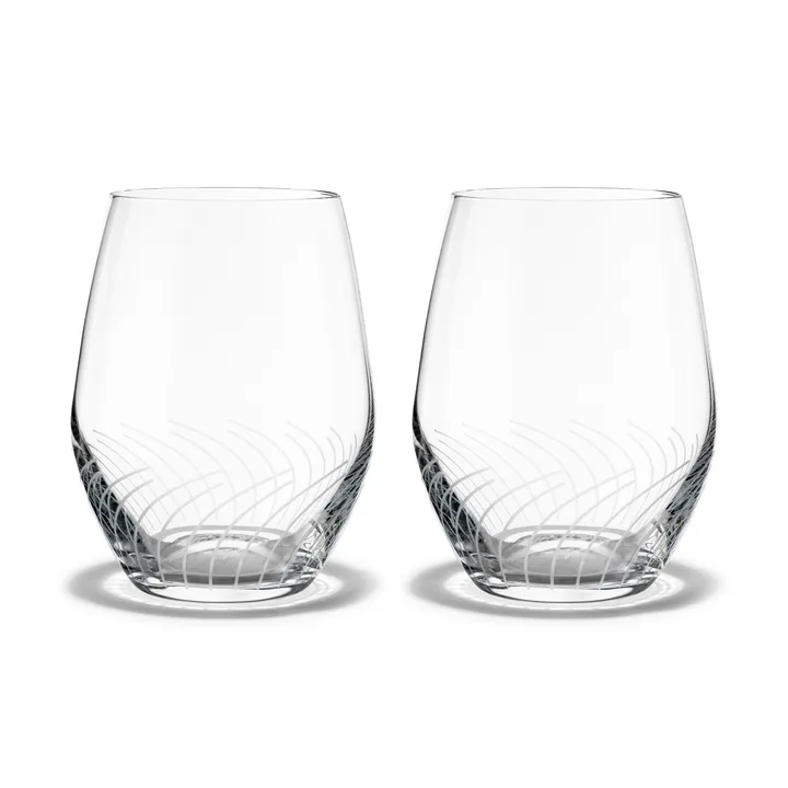 Cabernet Lines szklanki do wody 250 ml, 2‑pak - Przezroczysty - Holmegaard