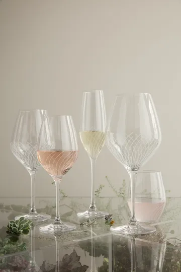 Cabernet Lines szklanki do wody 250 ml, 2‑pak - Przezroczysty - Holmegaard