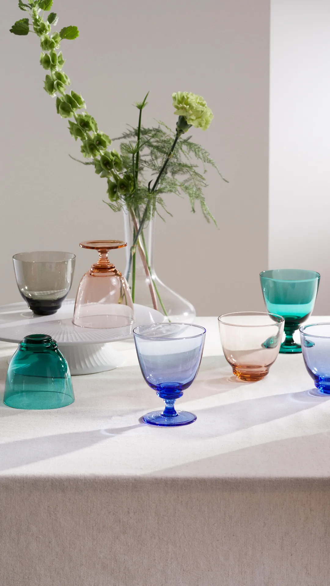 Flow kieliszek 350 ml, Granatowa Holmegaard