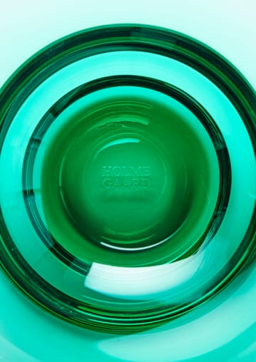 Flow szklanka do wody 35 cl - Emerald green - Holmegaard