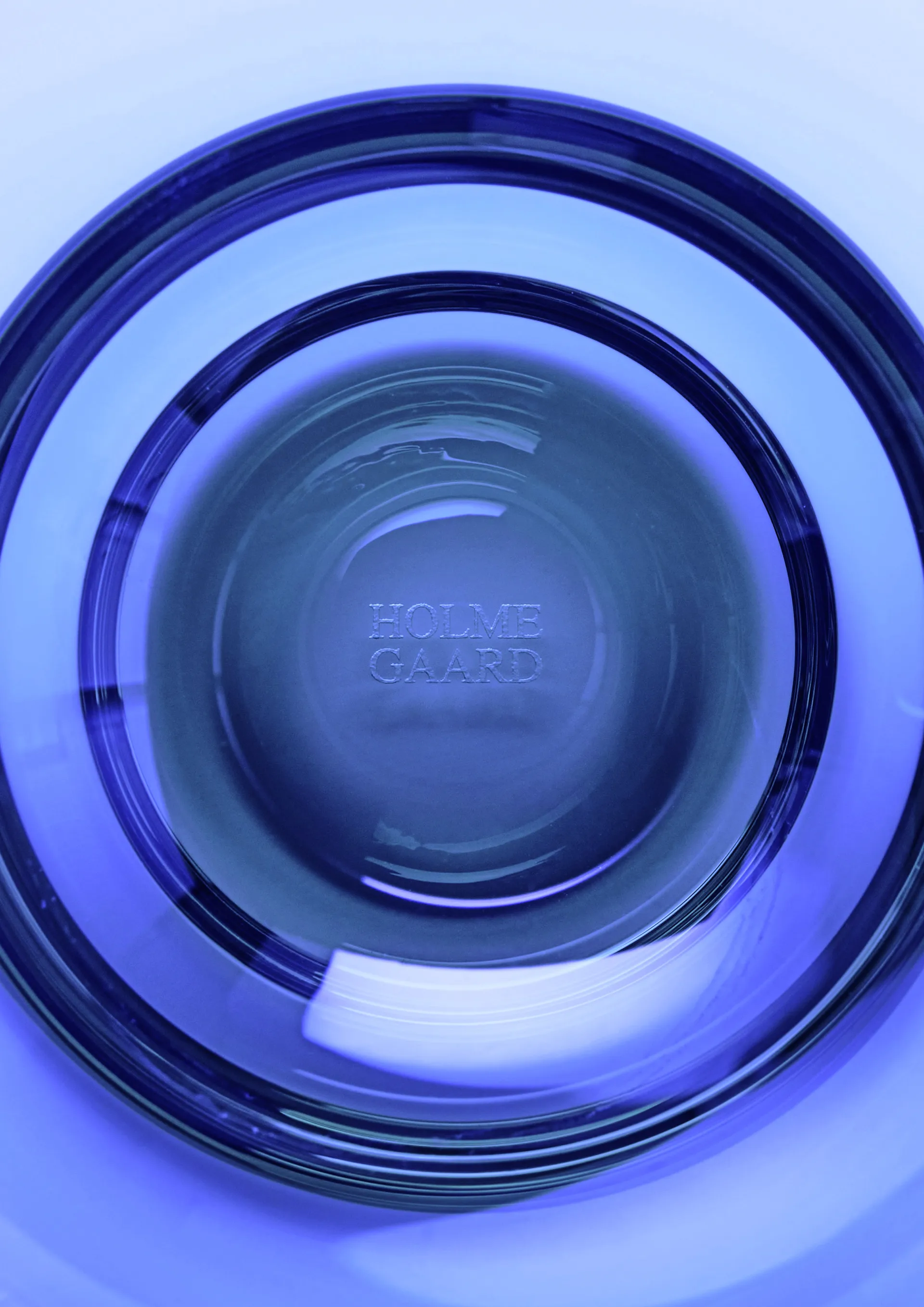 Flow szklanka do wody 35 cl, Granatowa Holmegaard