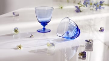 Flow szklanka do wody 35 cl - Granatowa - Holmegaard