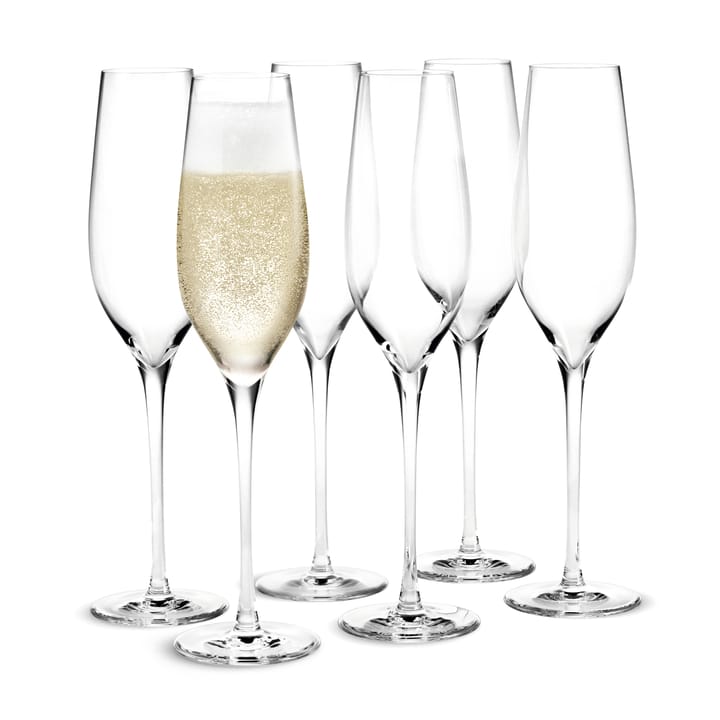 Kieliszek do szampana Cabernet 290 ml 6-pak  - Przezroczysty - Holmegaard