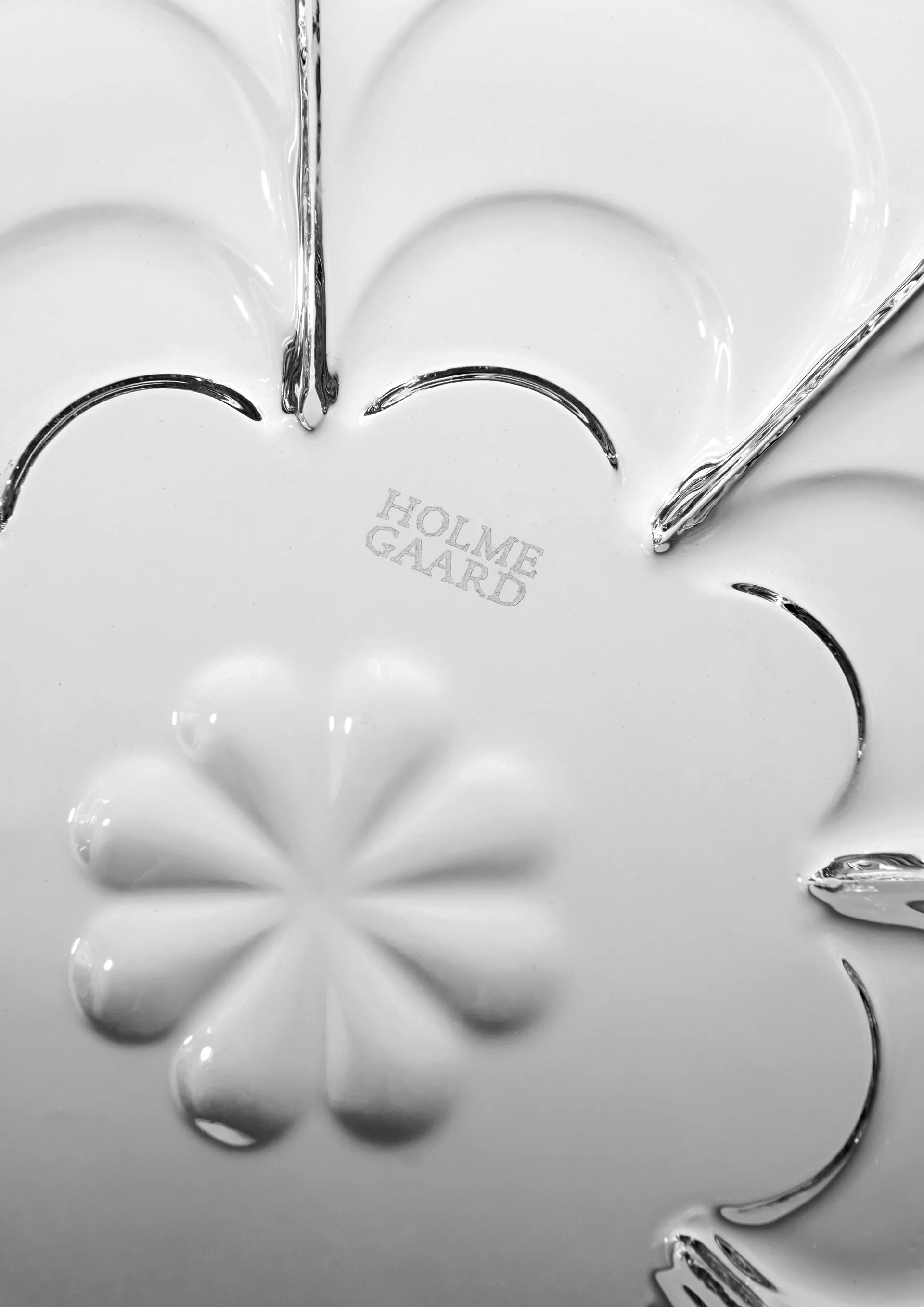 Lily świecznik Ø7 cm, Przezroczysty Holmegaard