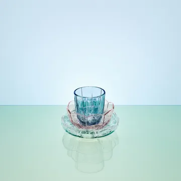 Lily szklanki do wody 320 ml, 2‑pak - Blue iris - Holmegaard