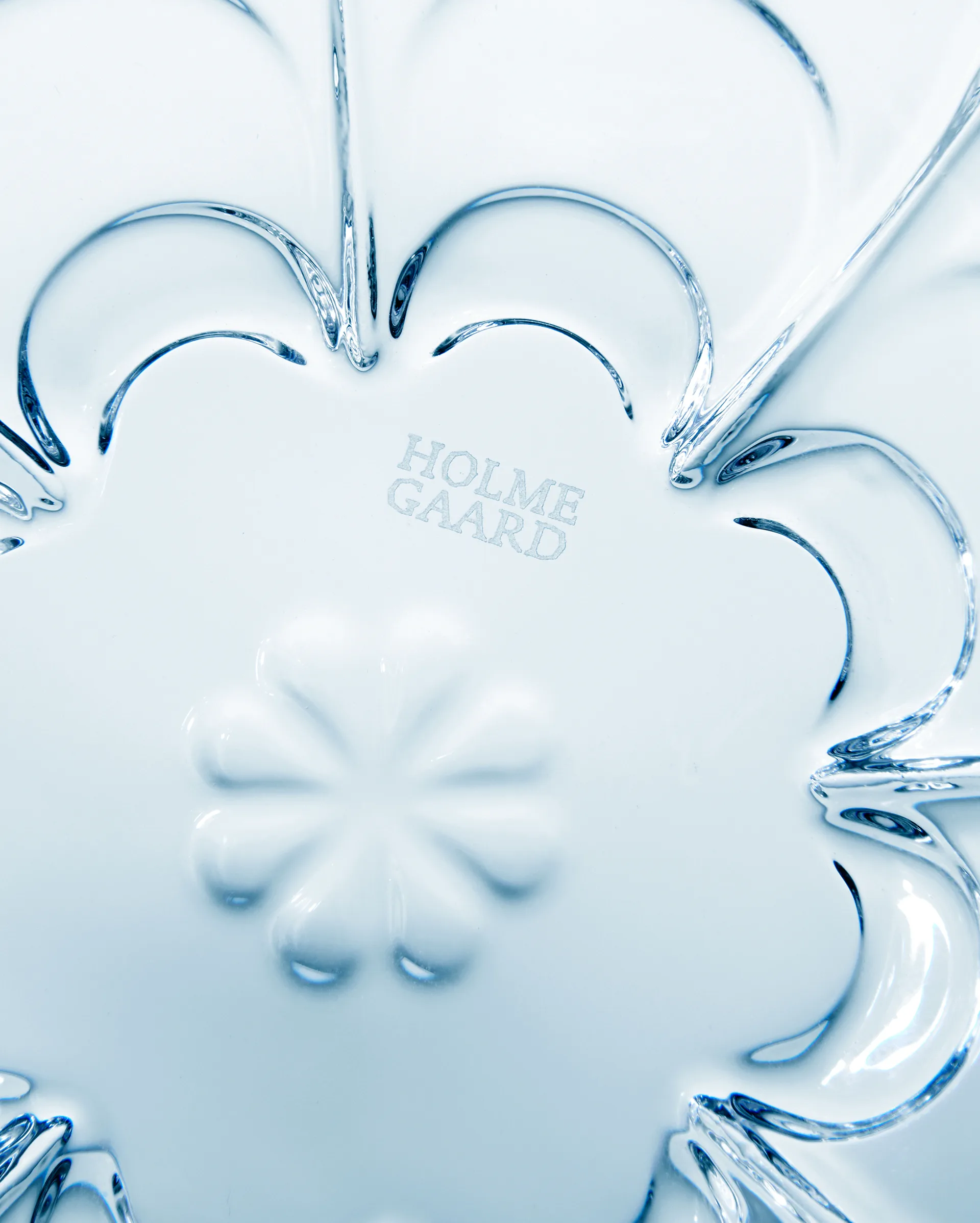 Miska Lily Ø13 cm, 2-pak, Blue iris Holmegaard