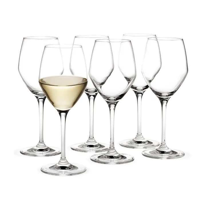 Perfection kieliszki do białego wina 320 ml, 6-pack - Przezroczysty - Holmegaard
