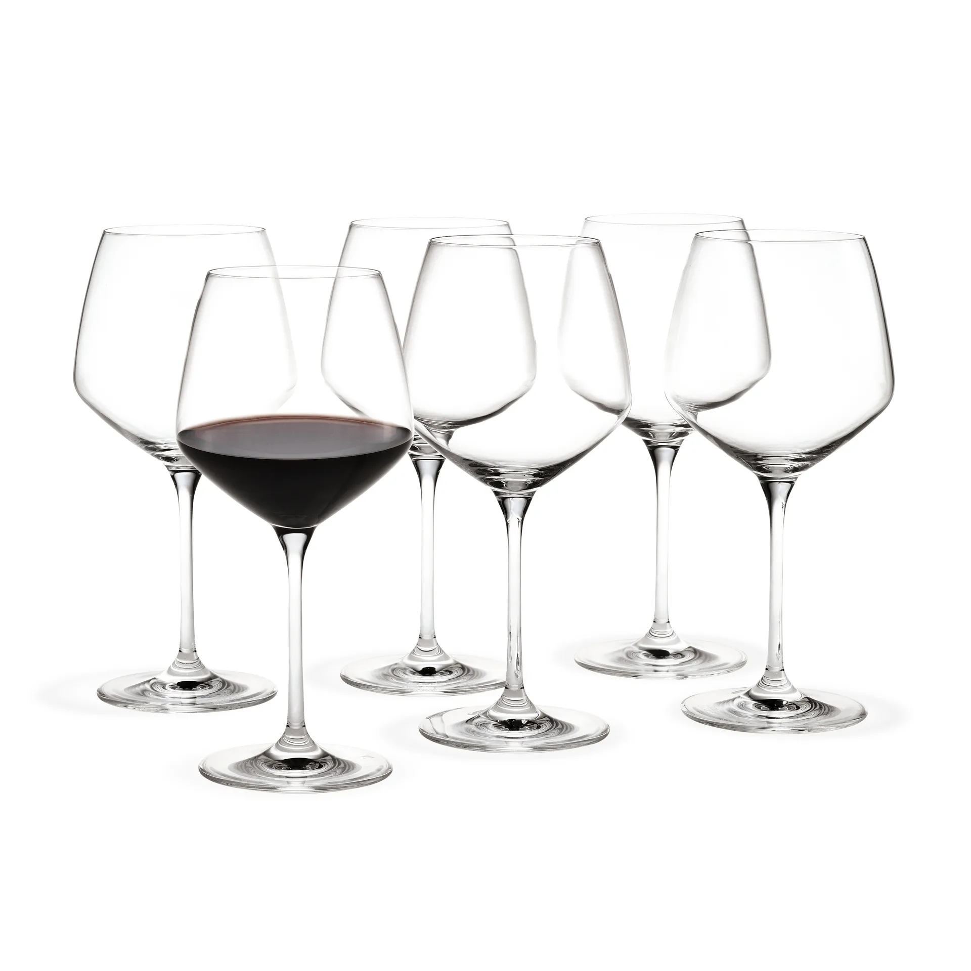 Perfection kieliszki do burgunda 590 ml, 6‑pak, Przezroczysty Holmegaard