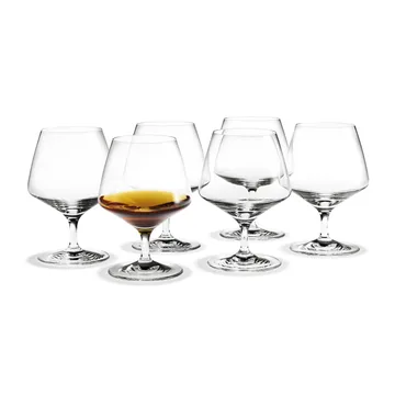 Perfection kieliszki do koniaku 360 ml, 6‑pak - Przezroczysty - Holmegaard