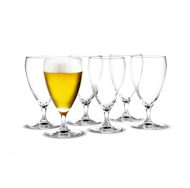 Perfection kieliszki do piwa 440 ml, zestaw 6 sztuk - Przezroczysty - Holmegaard