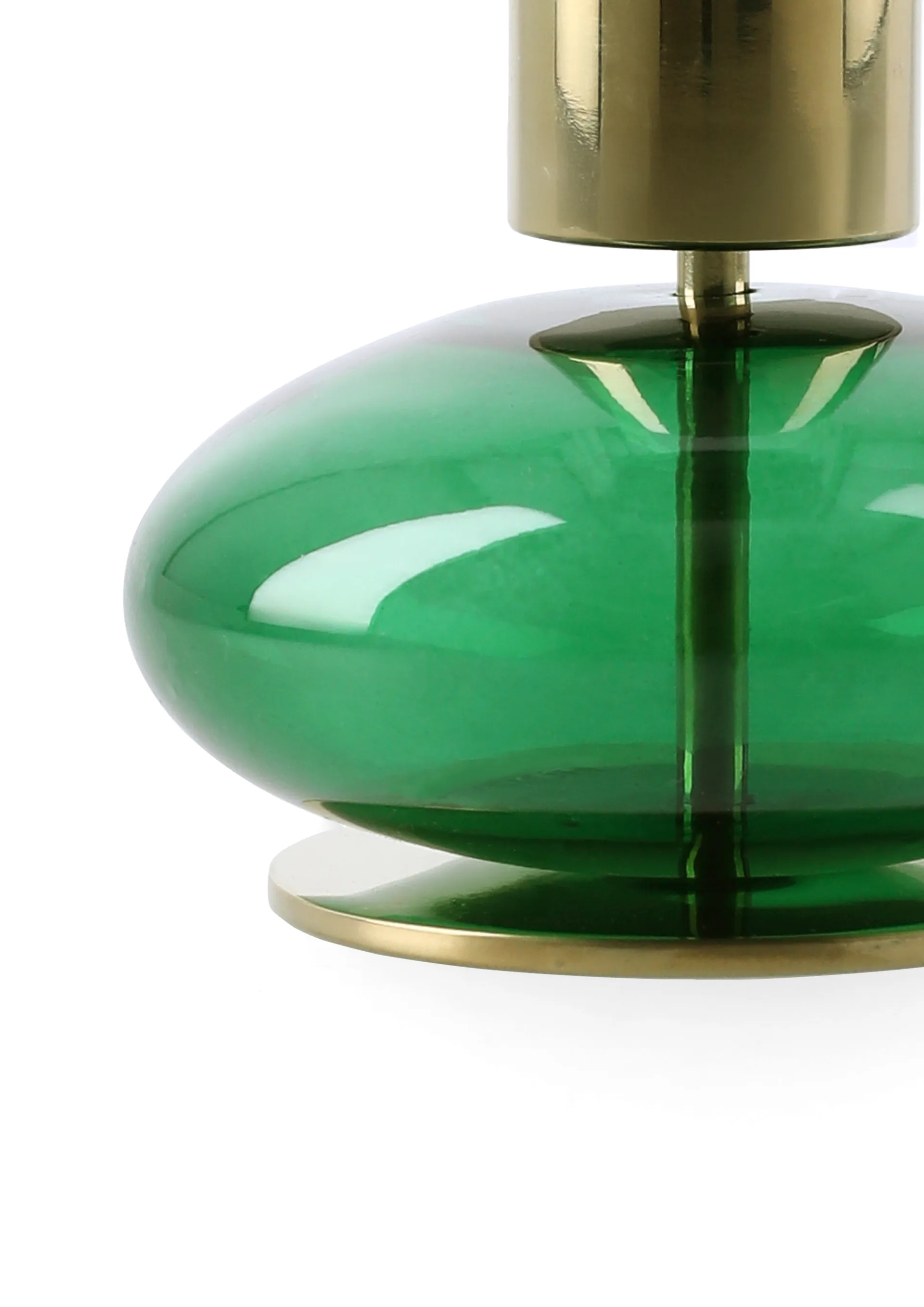 Świecznik Bubble 8 cm, Zielony Holmegaard