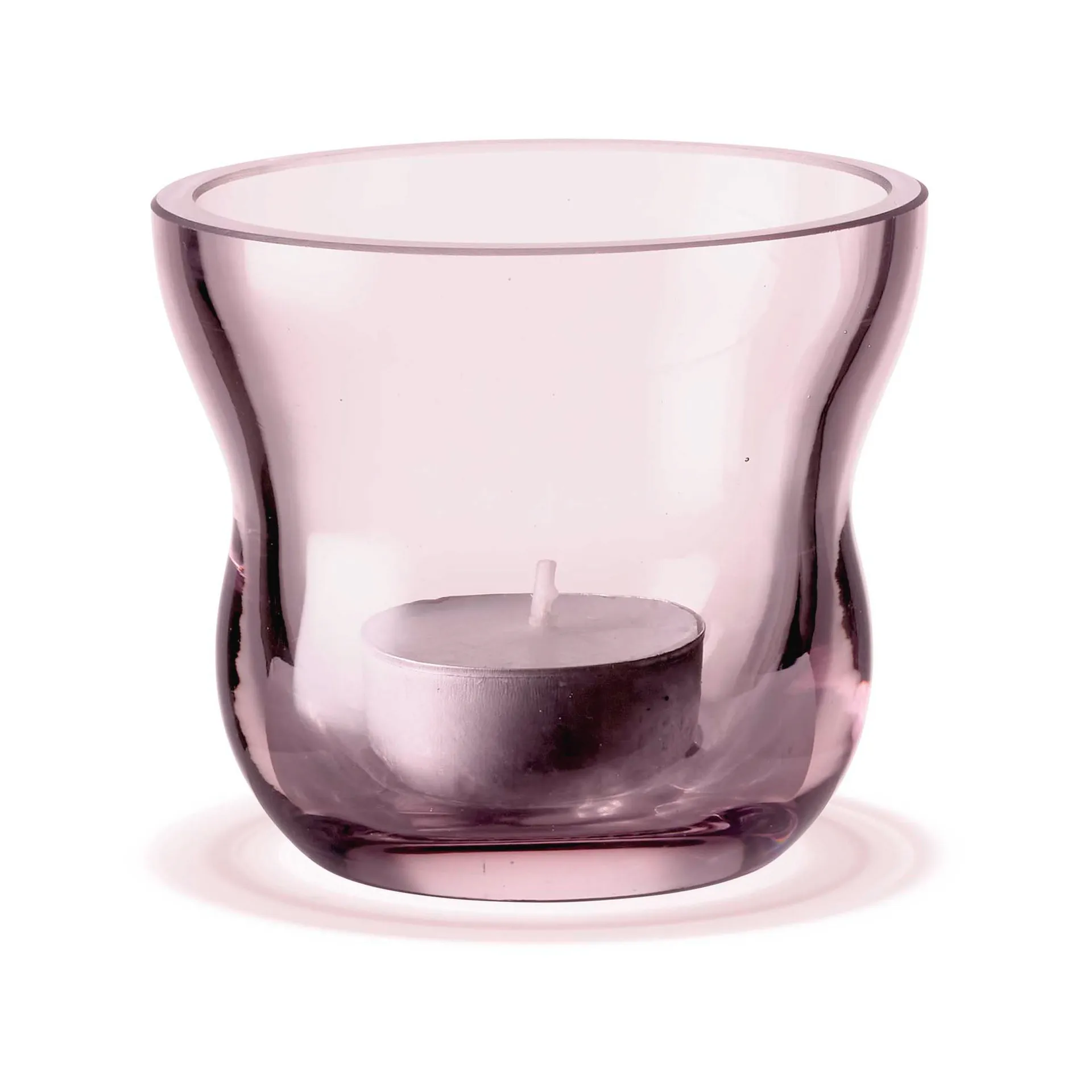 Świecznik Calabas 7,5 cm, Burgundy Holmegaard