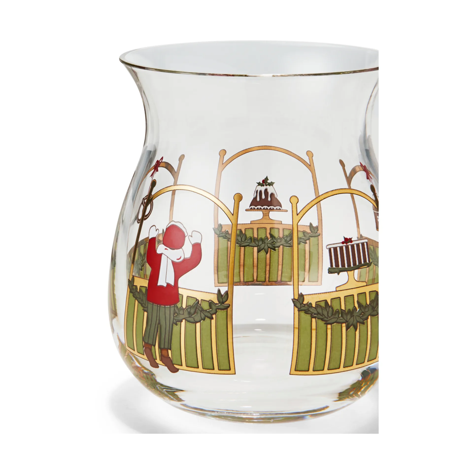 Świeczniki świąteczne Holmegaard Christmas, 2-pak, 2023 Holmegaard