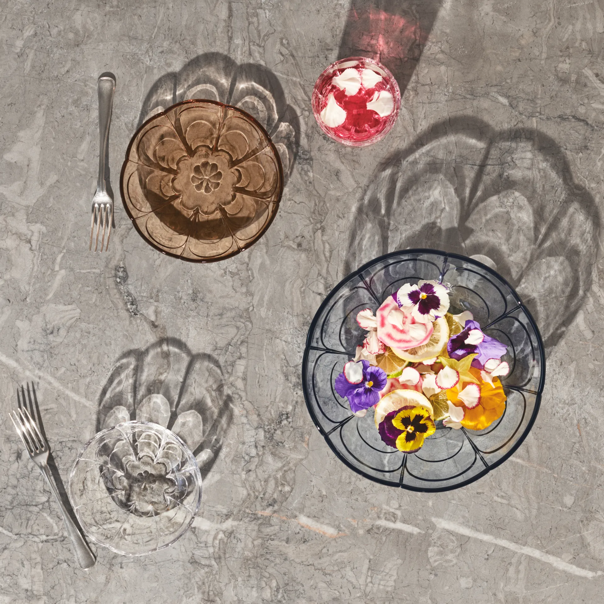 Szklanka Lily 320 ml, 2-pak, Cherry blossom Holmegaard