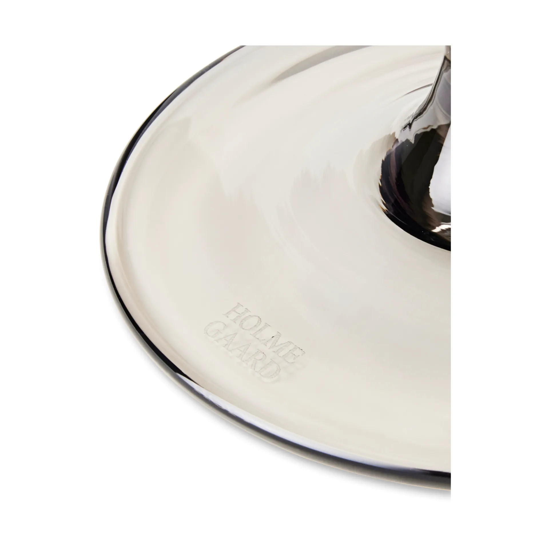 Szklanka na nóżce Flow 35 cl, Smoke Holmegaard