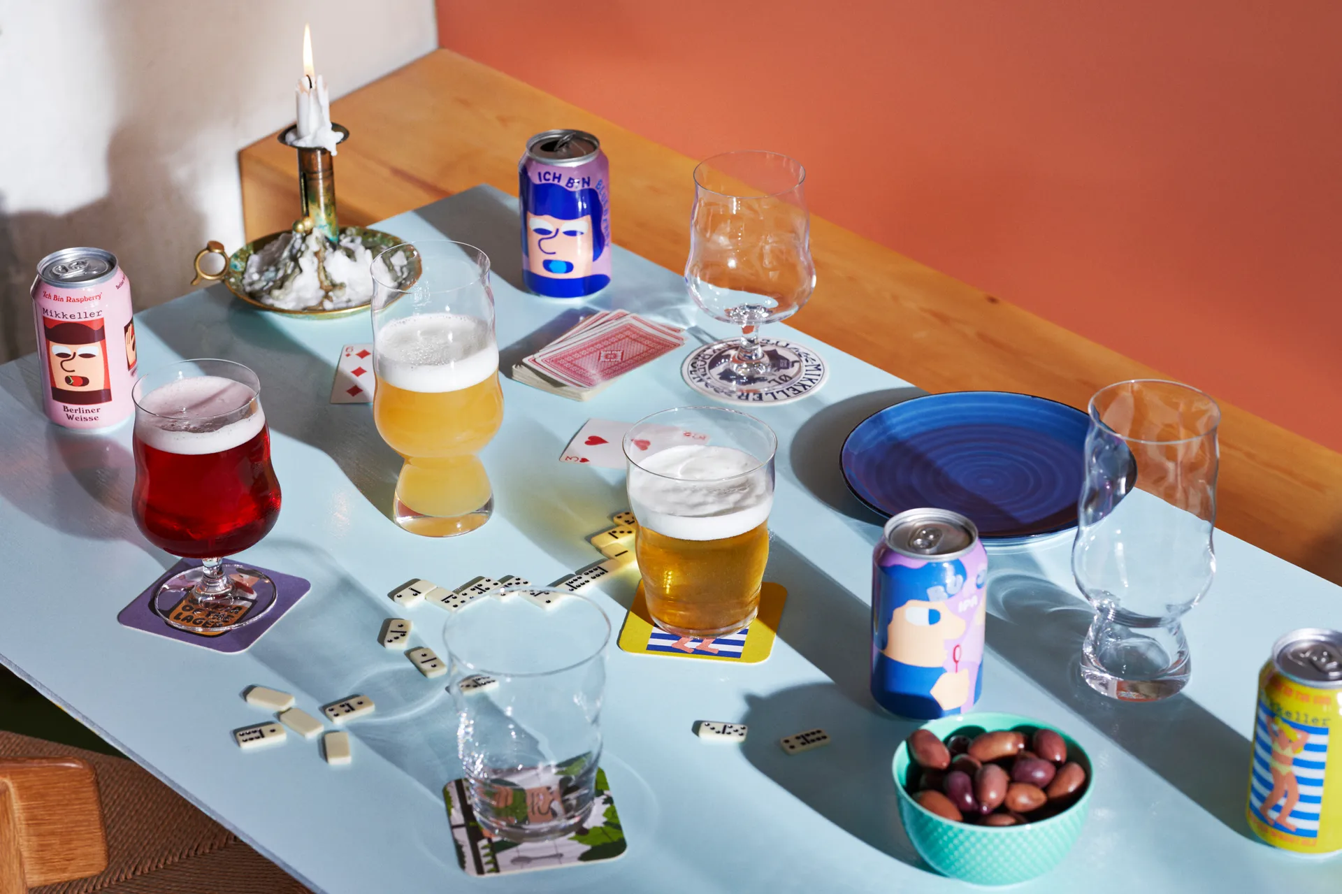 Szklanki do piwa Mikkeller Universal 2 szt., 40 cl Holmegaard