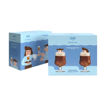 Szklanki do piwa Mikkeller Universal 2 szt. - 400 ml - Holmegaard
