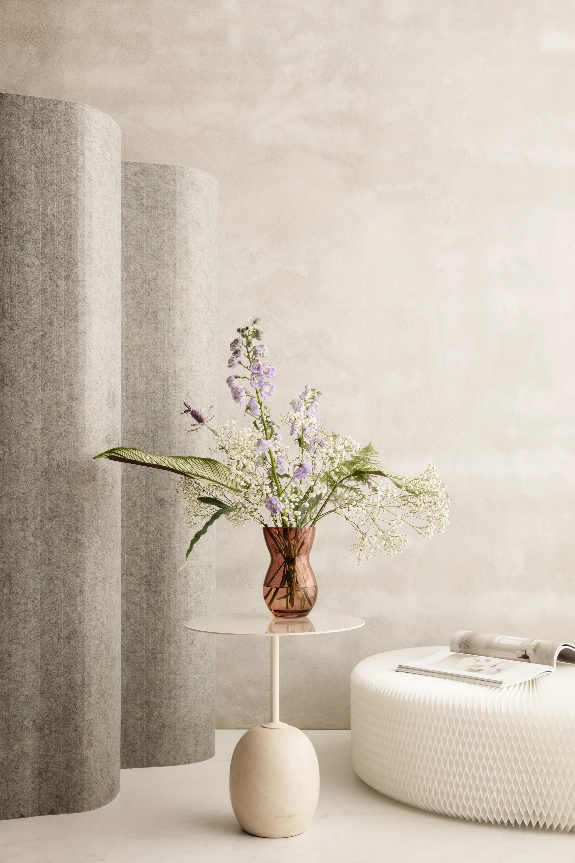 Wazon Calabas 1 cm, Burgundy Holmegaard