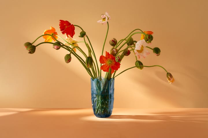 Wazon Lily W19 cm, Blue iris Holmegaard