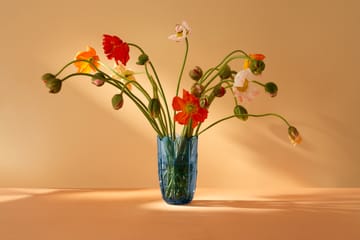 Wazon Lily W19 cm - Blue iris - Holmegaard