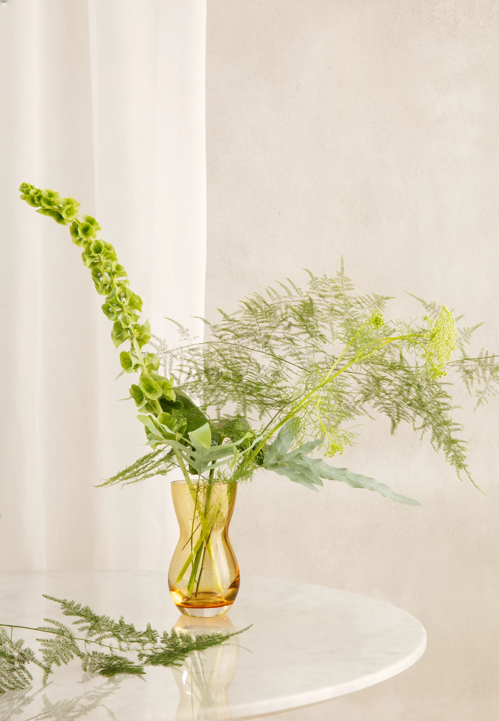 Wazon z tykwy 16 cm, Bursztynowy Holmegaard