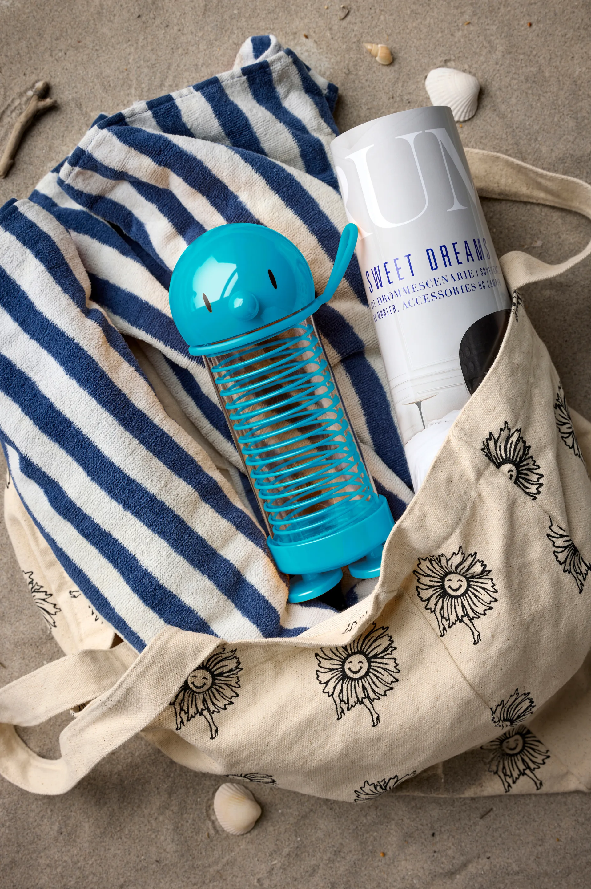 Butelka Bumble, Turquoise, 0,4 L Hoptimist