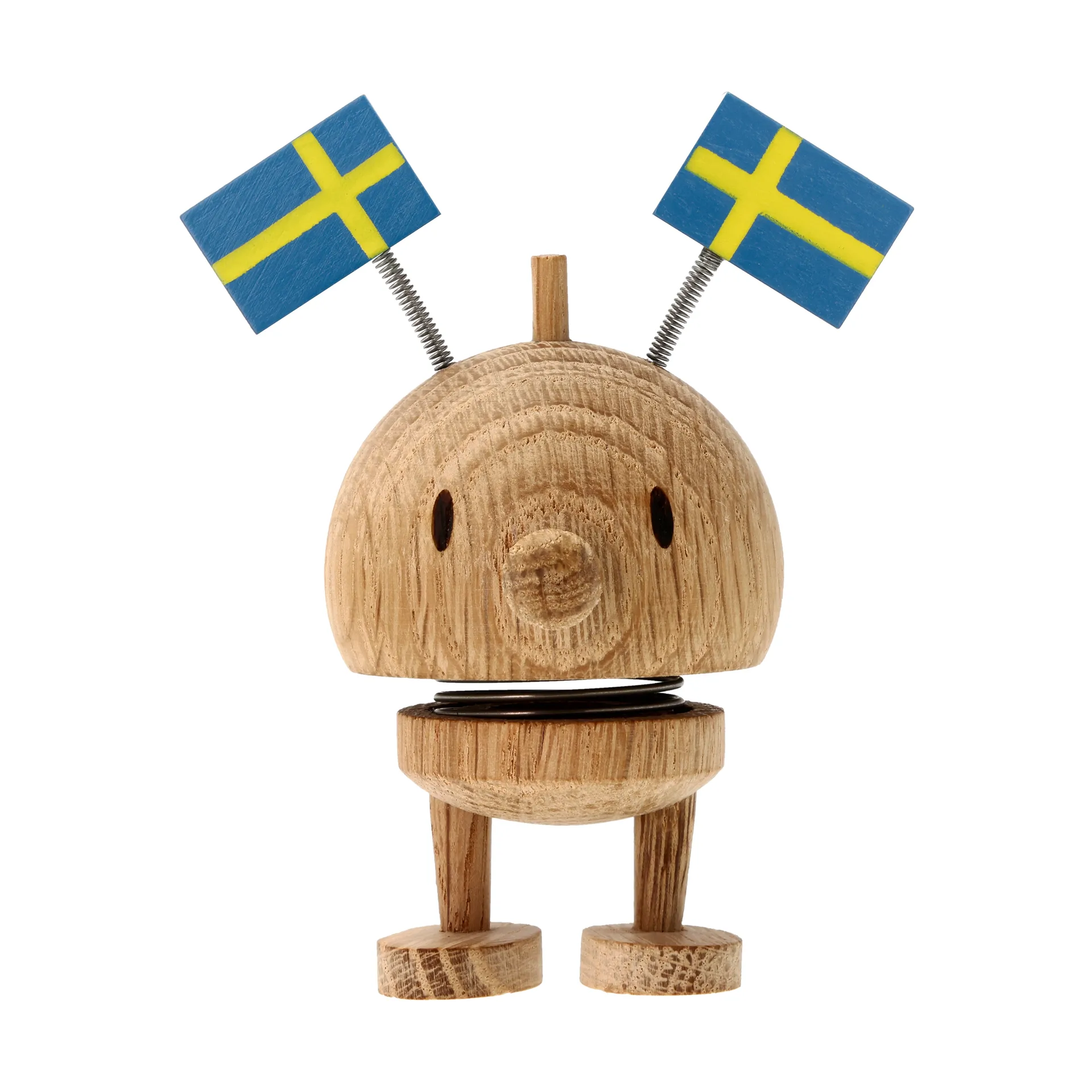 Figurka Hoptimist Celebration Bumble, S, raw oak, Sweden Hoptimist