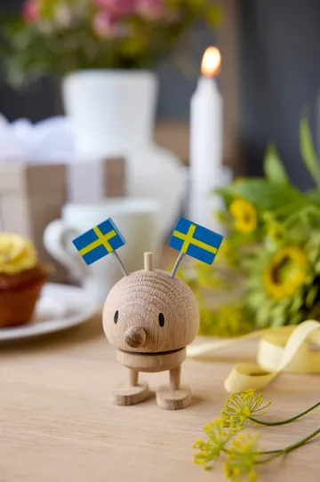 Figurka Hoptimist Celebration Bumble - S, raw oak, Sweden - Hoptimist