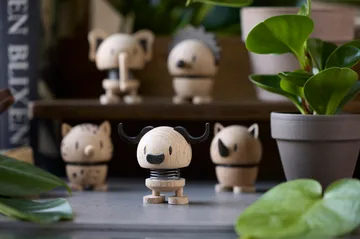 Figurka Hoptimist S - Elephant, oak - Hoptimist