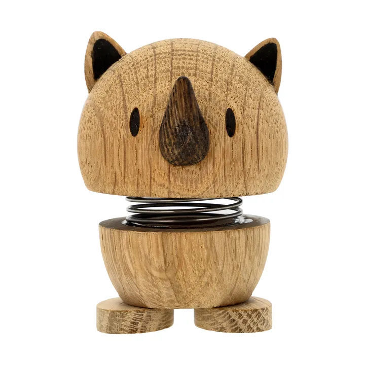 Figurka Hoptimist S - Rhino, oak - Hoptimist