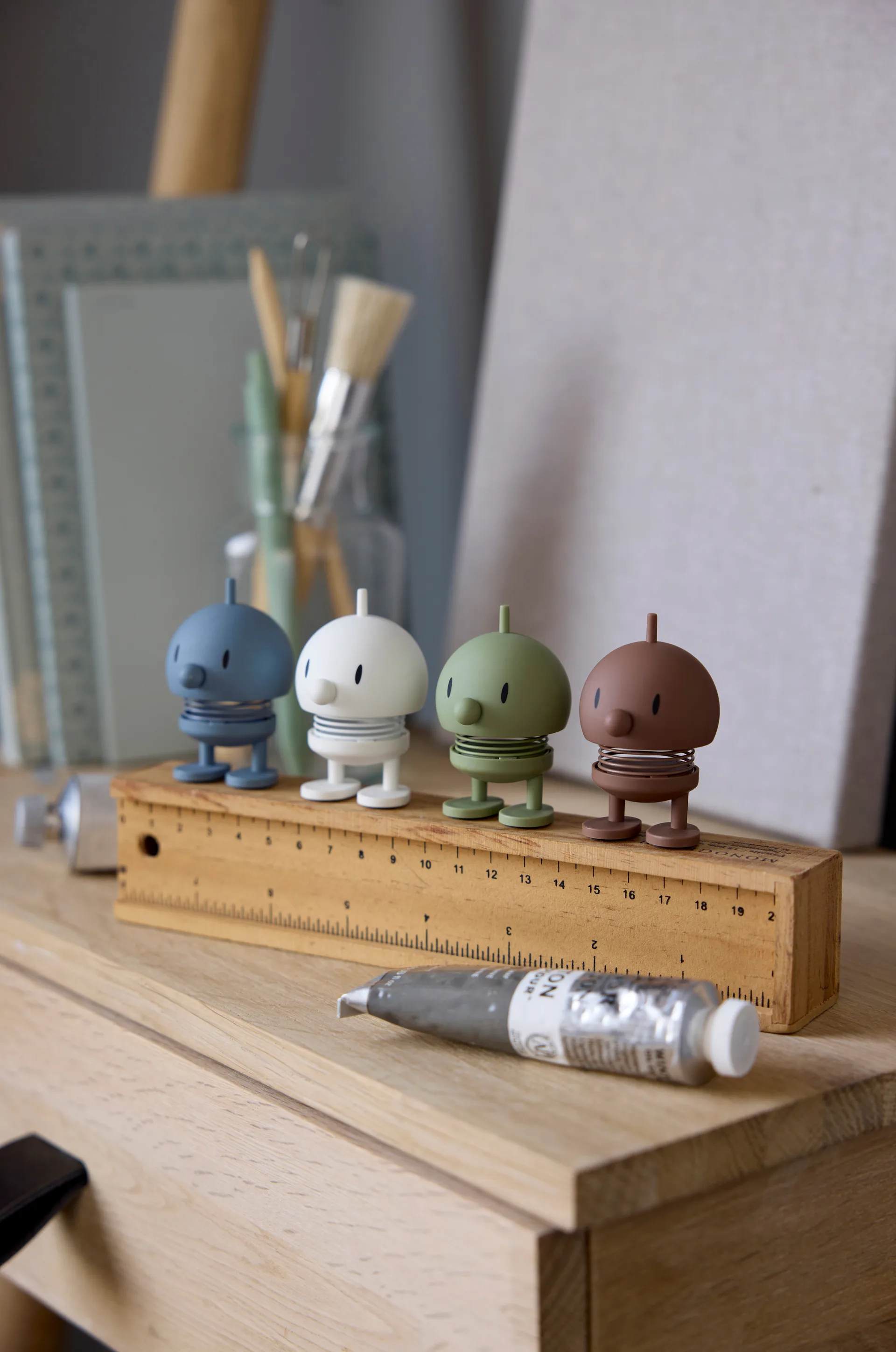 Figurka Hoptimist Soft Bumble XS, White Hoptimist