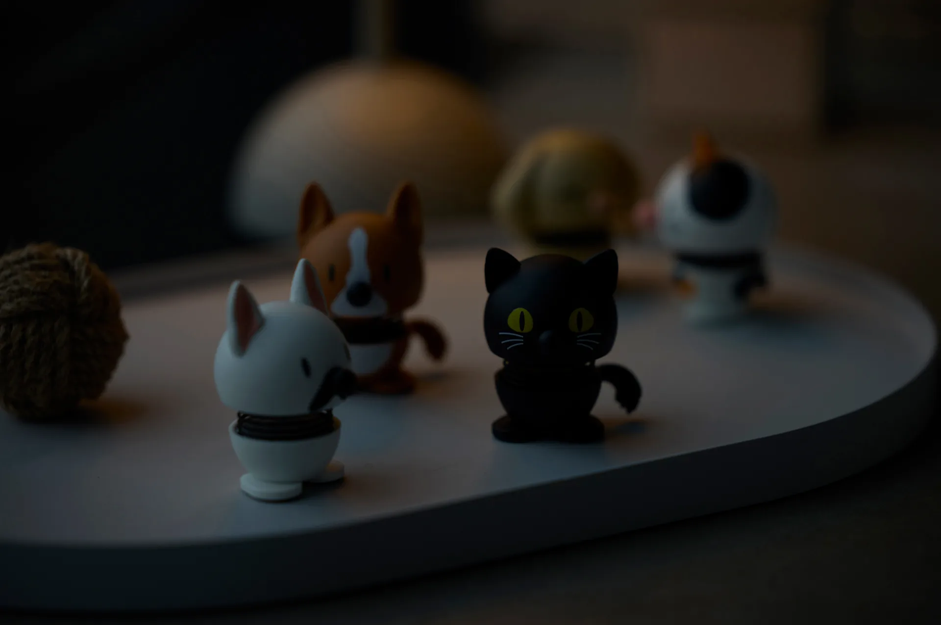 Figurka Hoptimist XS, French bulldog, white Hoptimist