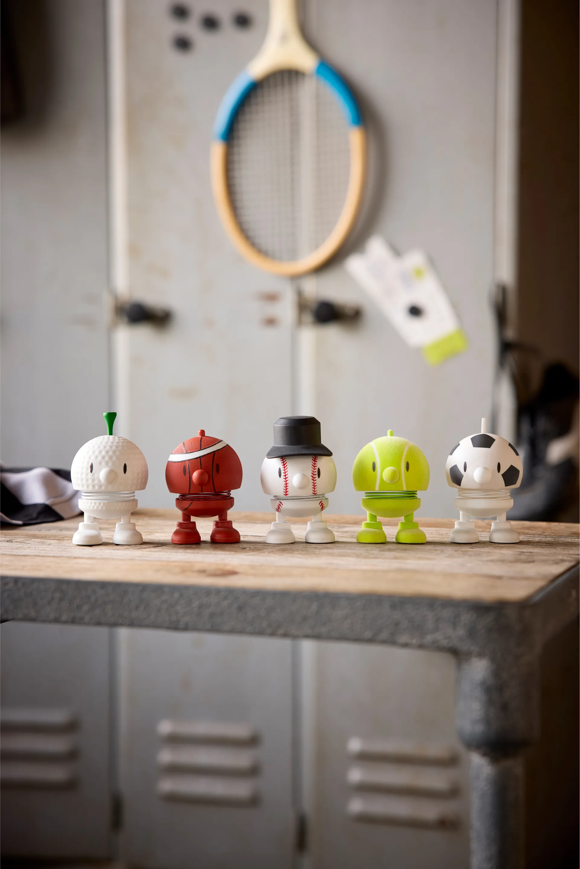 Hoptimist Baseball Bumble S figurka, White Hoptimist