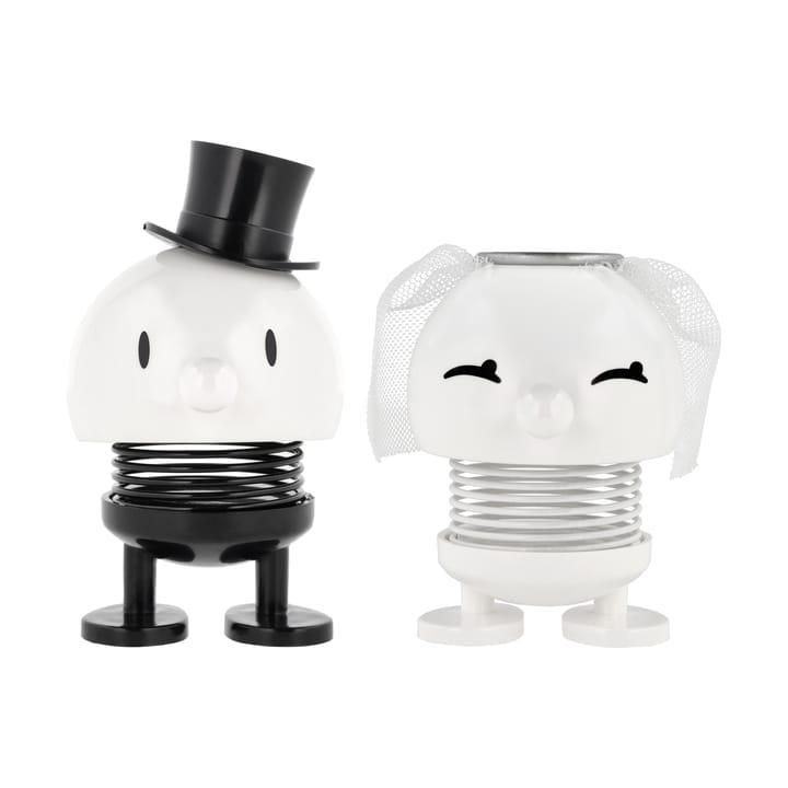 Hoptimist Bride & Groom statuetka 2 Części - White - Hoptimist