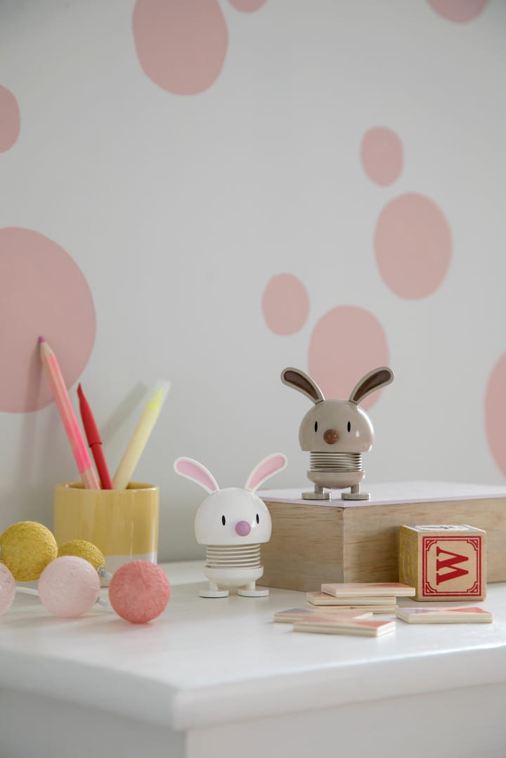 Hoptimist Bunny statuetka 9 cm, White Hoptimist