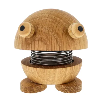 Hoptimist Frog S statuetka - Oak - Hoptimist