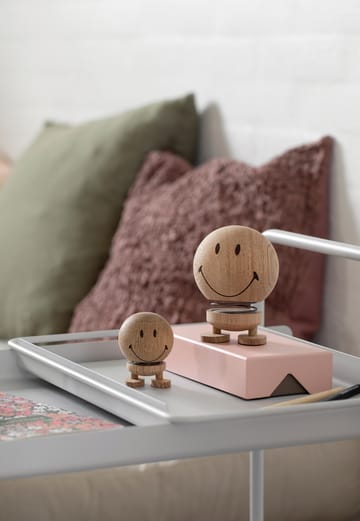 Hoptimist Smiley M statuetka - Raw oak - Hoptimist