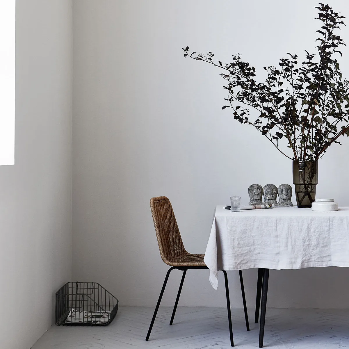 Ancient head dekoration, Szaro-brązowy House Doctor