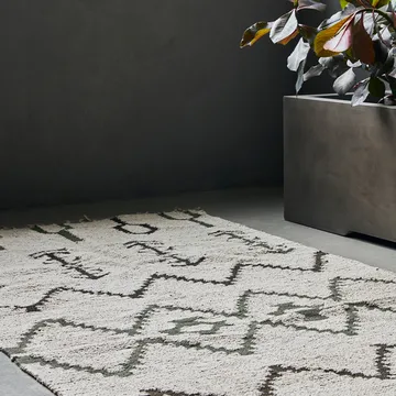 Arte dywan 100x240 cm - Off-white - House Doctor