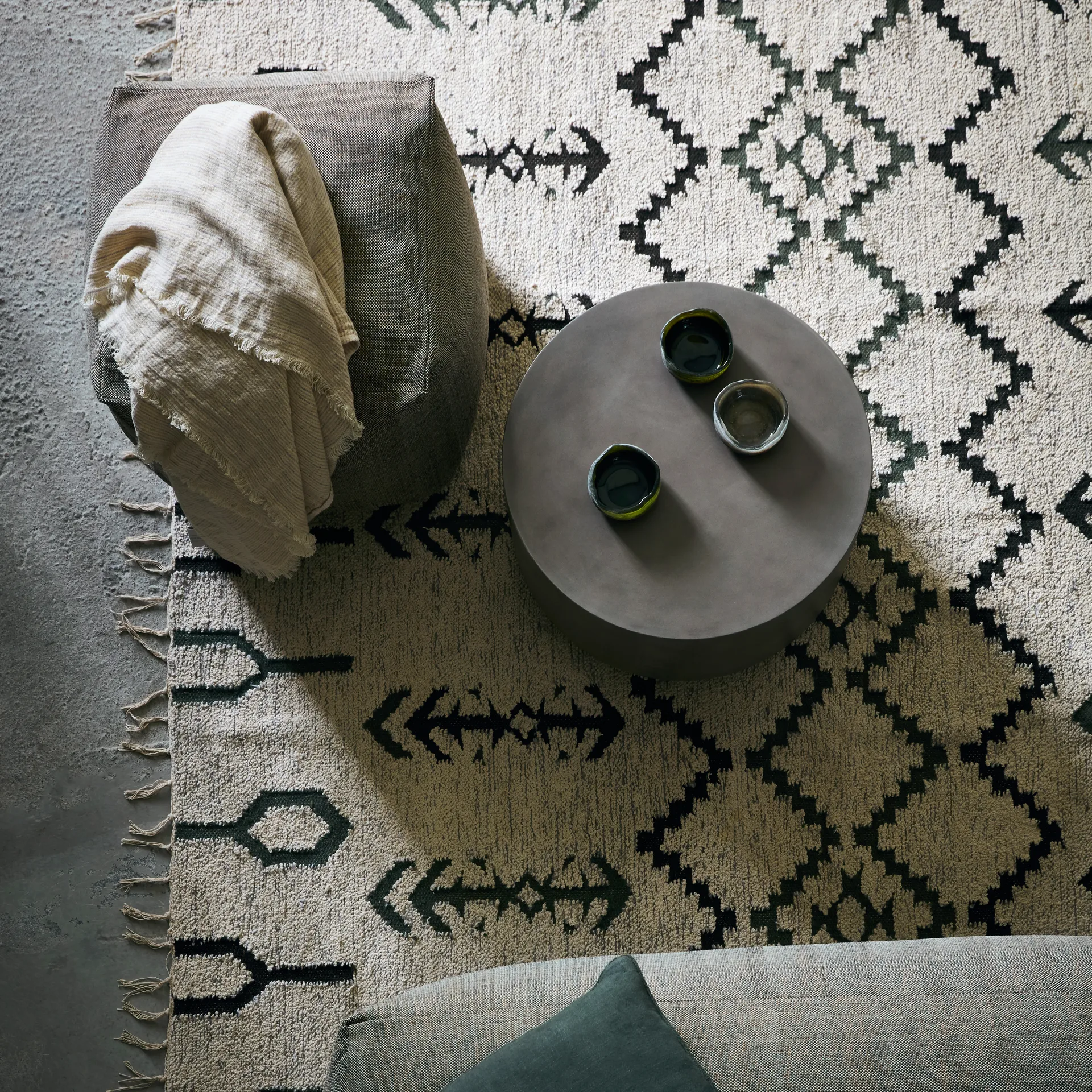 Arte dywan 160x230 cm, Off-white House Doctor