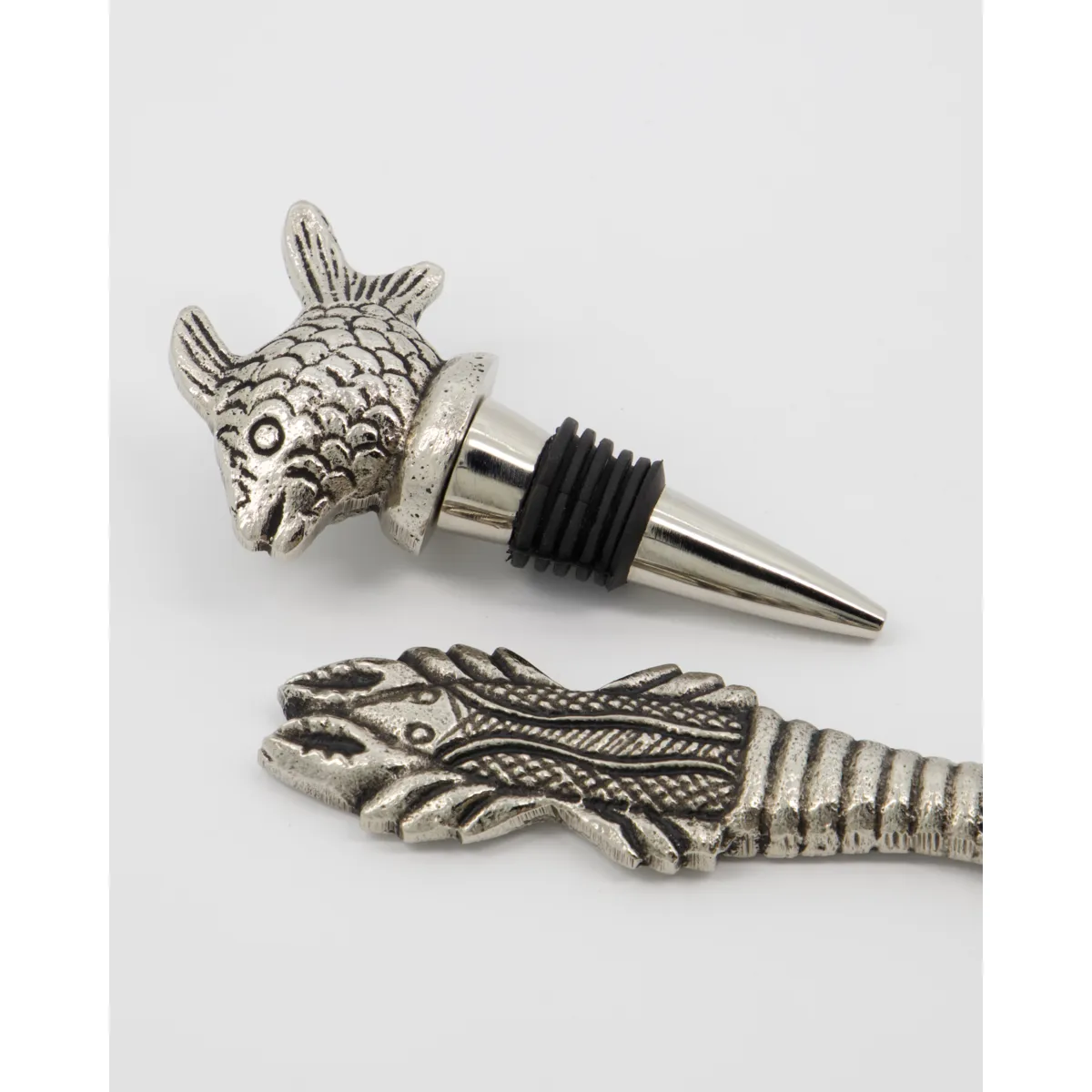 Barset Fish 2 sztuki, Antyczne srebro House Doctor