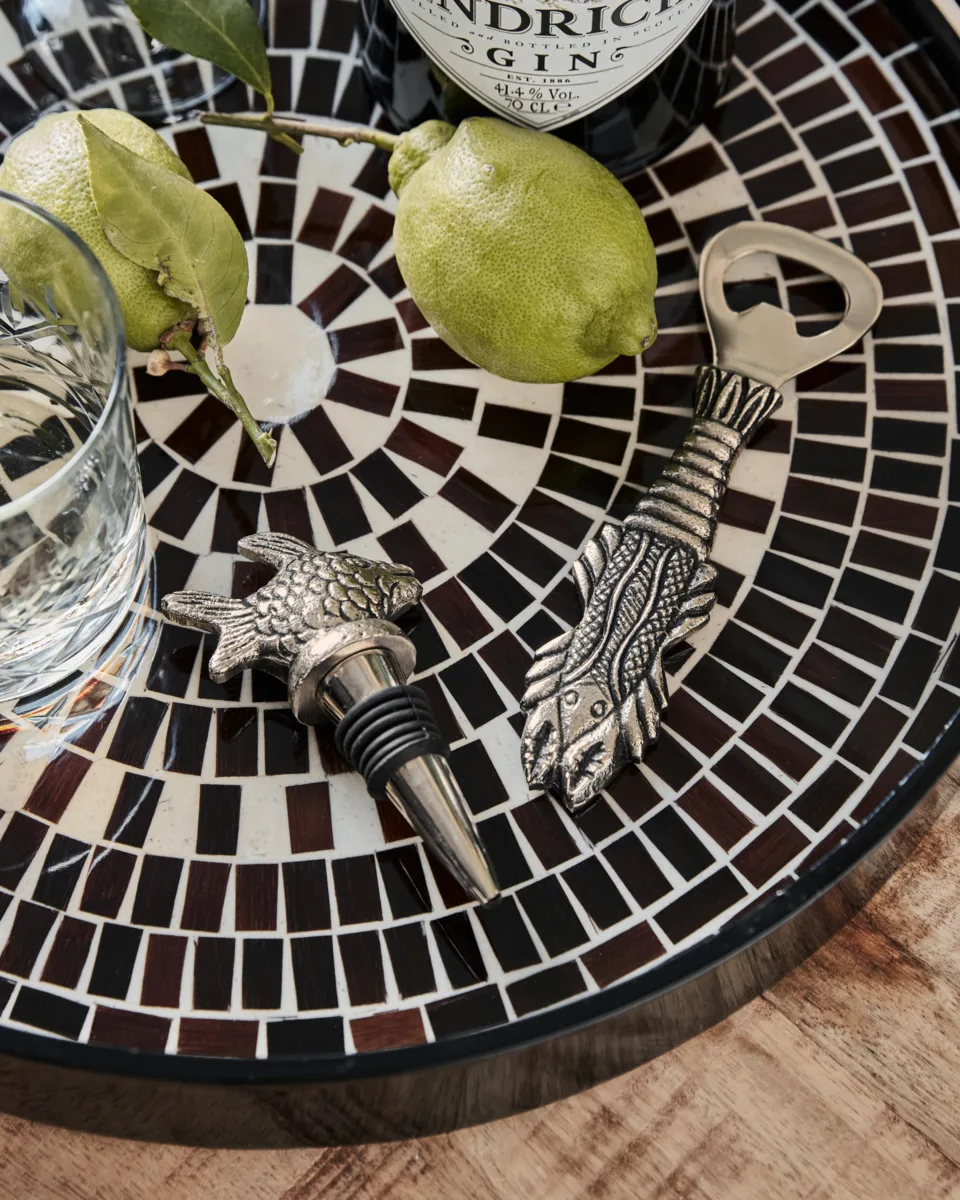 Barset Fish 2 sztuki, Antyczne srebro House Doctor