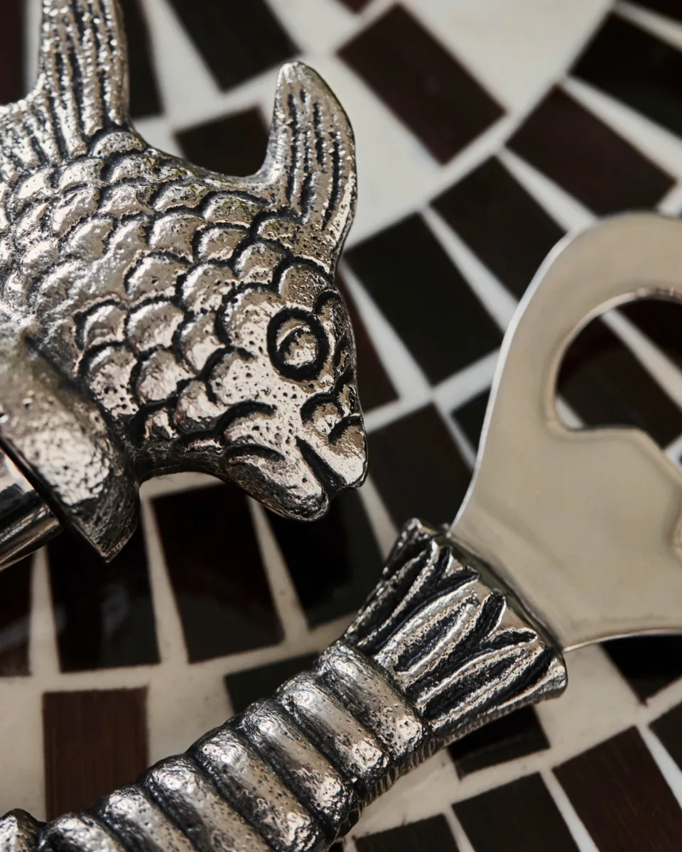 Barset Fish 2 sztuki, Antyczne srebro House Doctor