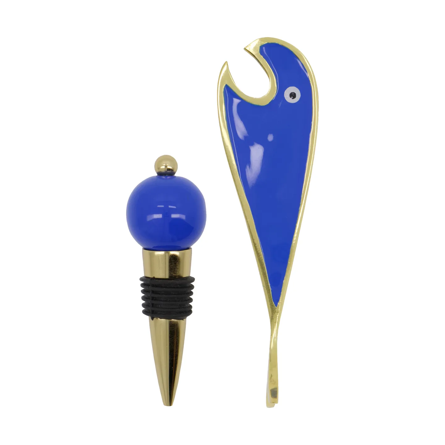 Barset Open 2 sztuki, Niebieski House Doctor