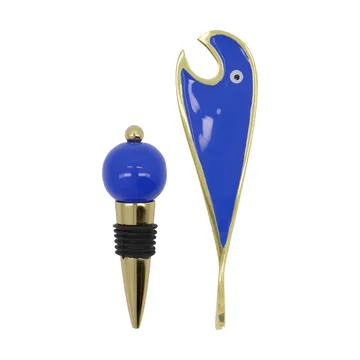 Barset Open 2 sztuki - Niebieski - House Doctor