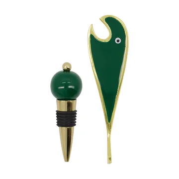 Barset Open 2 sztuki - Zielony - House Doctor