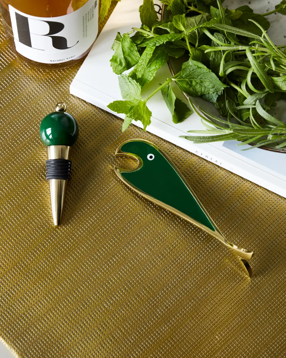 Barset Open 2 sztuki, Zielony House Doctor