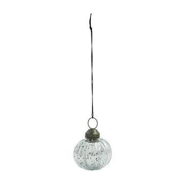 Bombka świąteczna Shim Ø6 cm - Srebrny - House Doctor