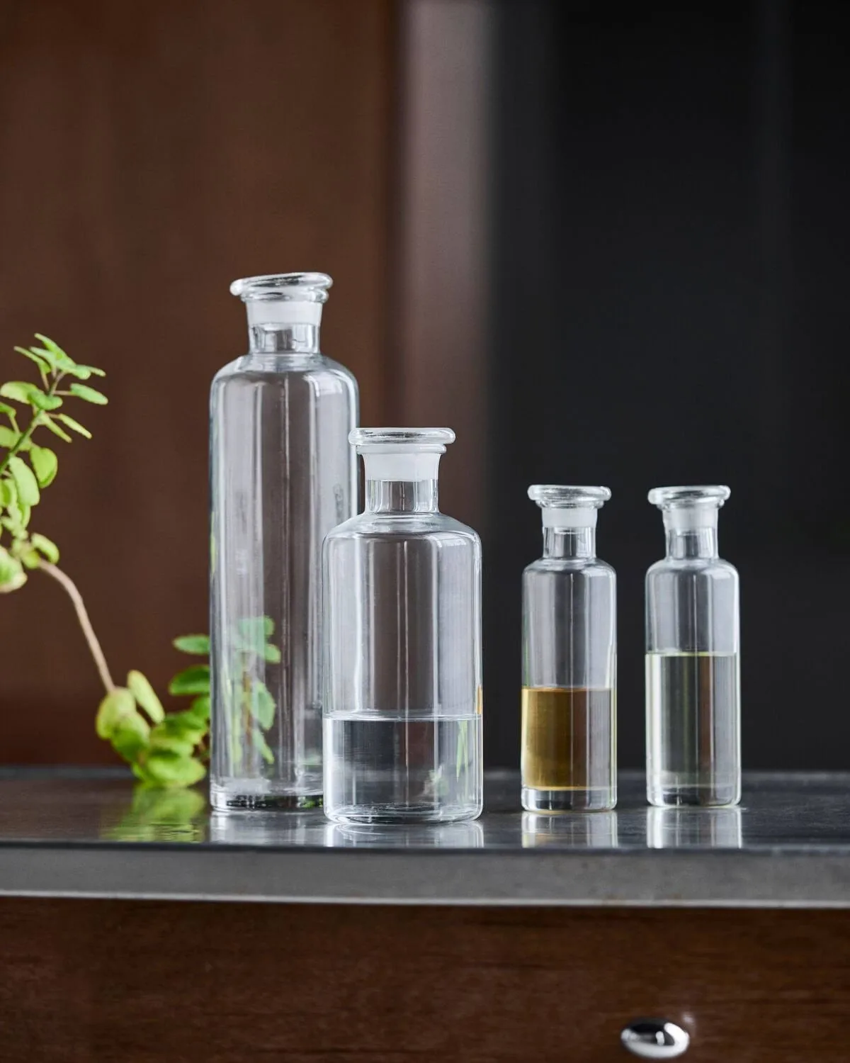 Butelka Farm, 2 szt., Przezroczysty, 900 ml House Doctor